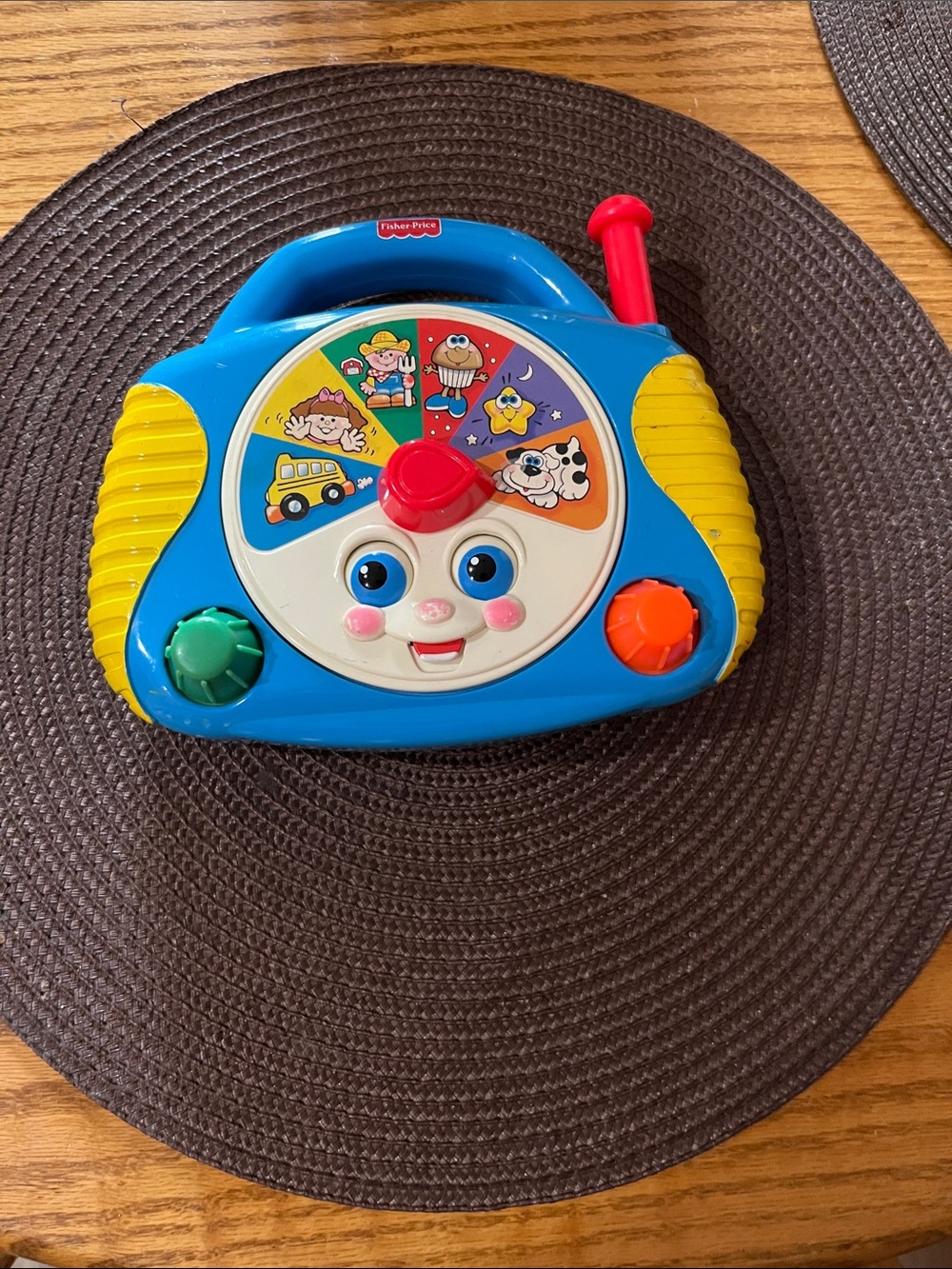 1998 Fisher-Price Chatter Box Radio
